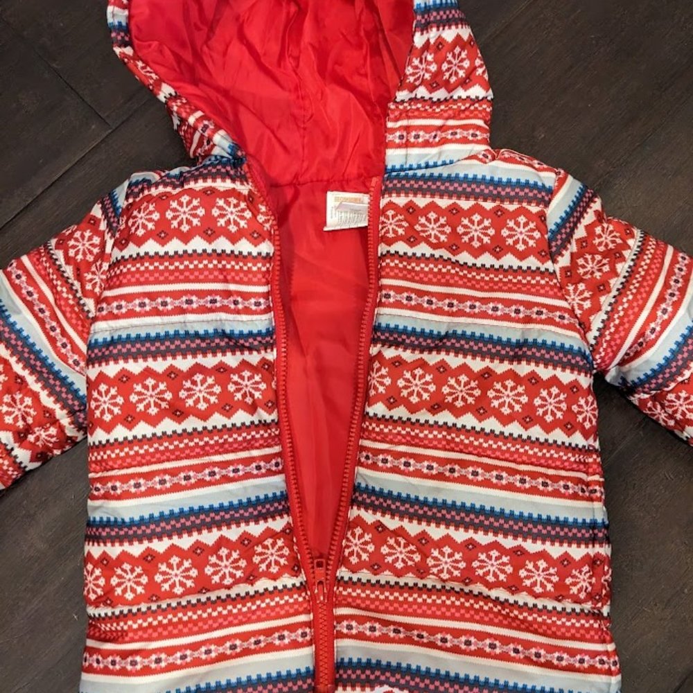 MINT GYMBOREE WATERPROOF PUFFER JACKET SIZE SMALL (5-6)
